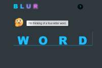 Blur Wordle